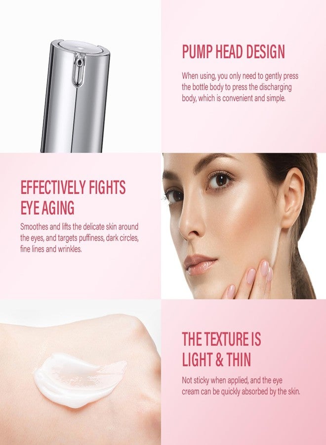 paminify Retinol Eye Cream for Dark Circles and Puffiness, Anti Aging Under Eye Cream Reduce Wrinkles Fine Lines, with Collagen and Hyaluronic Acid,Smooth and Hydrate,Suitable for Sensitive Skin - Image 4
