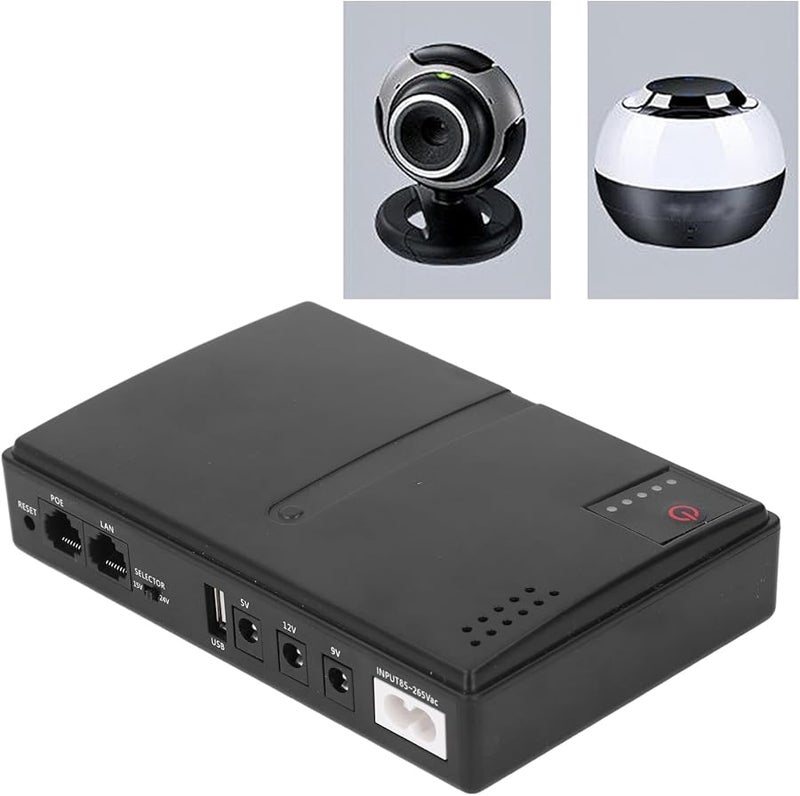 Mini DC UPS Uninterruptible Power Supply 36W For Router Optical Cat Monitor Backup 5V 9V 12V US Plug - Image 5