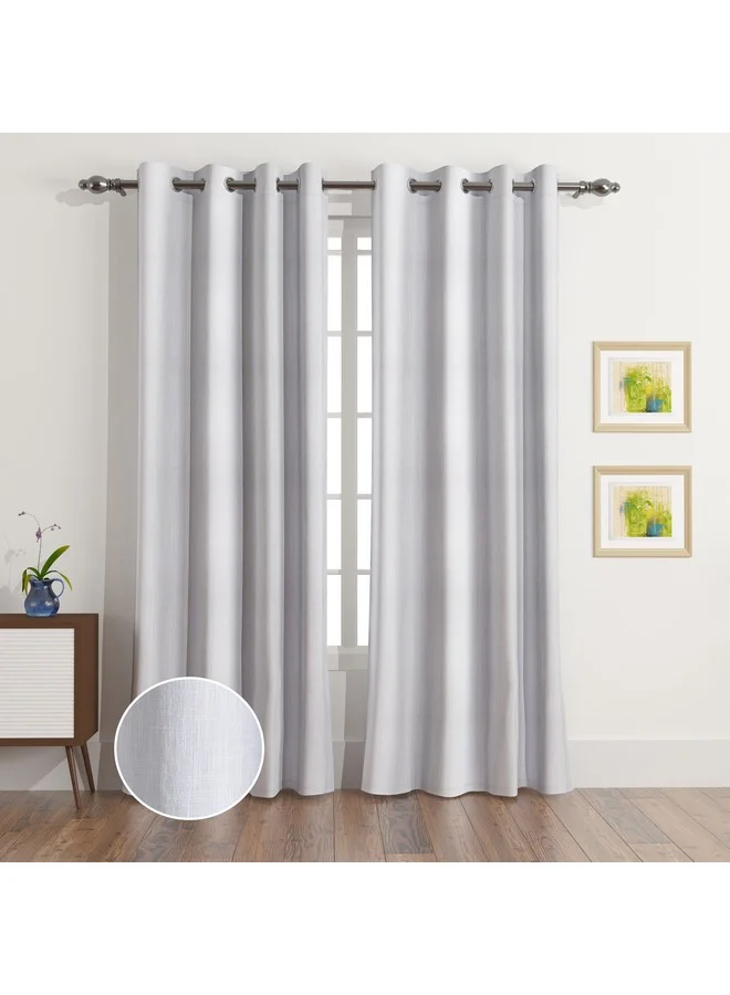 Home Box Splendour 2 Piece Blackout Lined Curtain Set 140 x 240 cm