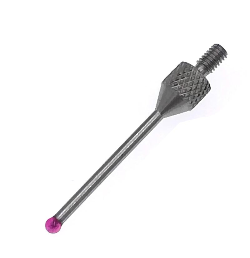 suxing Dial Digital Indicator Contact Point 2mm Ruby Ball M2.5 Thread 20mm Long(L20) - Image 3