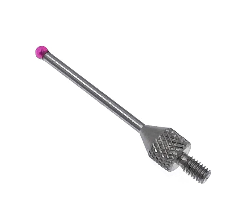 suxing Dial Digital Indicator Contact Point 2mm Ruby Ball M2.5 Thread 20mm Long(L20) - Image 1