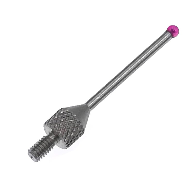 suxing Dial Digital Indicator Contact Point 2mm Ruby Ball M2.5 Thread 20mm Long(L20) - Image 5