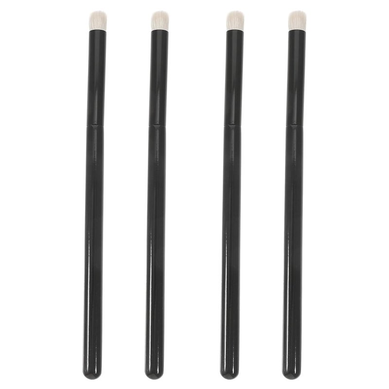 VICASKY 4pcs Medium round Head Lip Brush Set Lipstick Applicators with Animal Hair Portable Concealer and Lip Gloss Applicator Brushes - Image 1