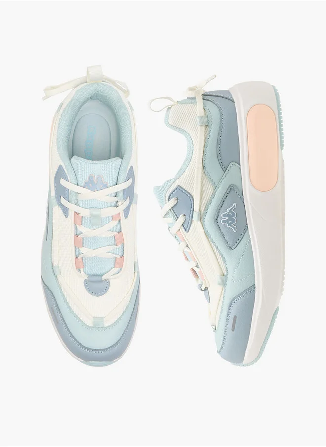Kappa Women's Panelled Lace-Up Sports Shoes