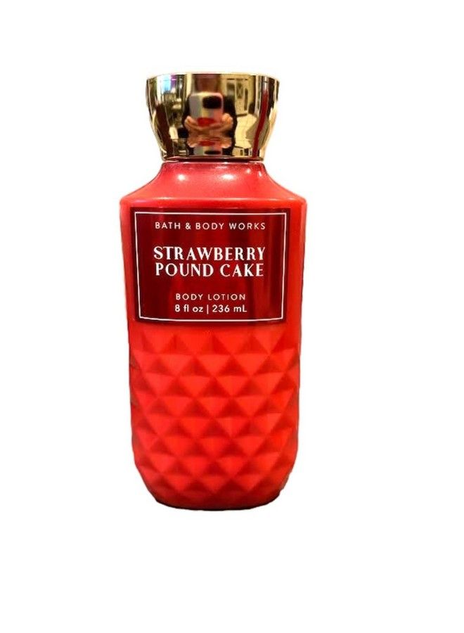 In Fashion Design Bath And Body Lotion Perfume Mist Shower Gel Holiday And Tropical Fragrance Collection (New Strawberry Pound Cake Lotion 8 Ounce) - Image 5