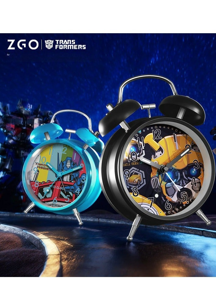ZGO Children's Exclusive Silent Cartoon Bedside Clock, Bedroom Alarm Clock - Image 4