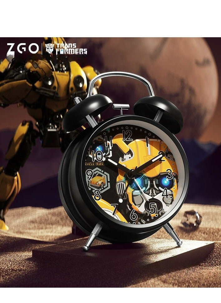 ZGO Children's Exclusive Silent Cartoon Bedside Clock, Bedroom Alarm Clock - Image 5