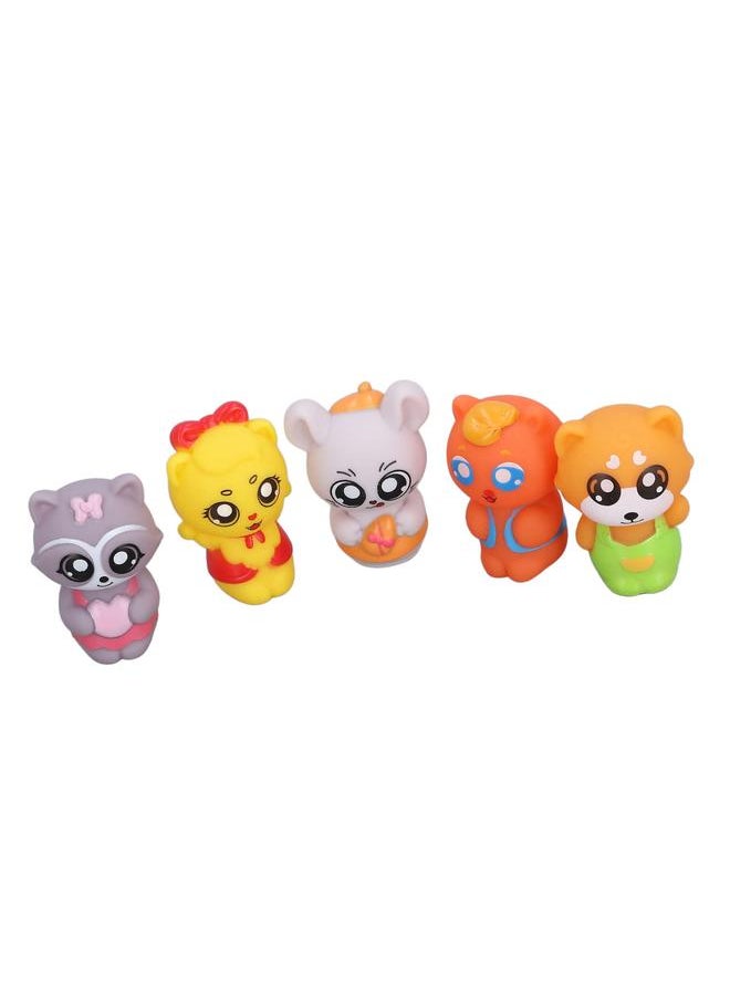 Thoraya - Animals Finger Puppet Set Playing Teaching Interactive Finger Puppets Bedtime Story Toy for Storytelling D - Image 1