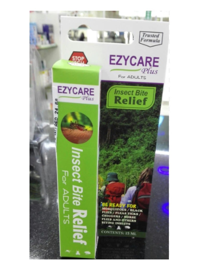 EzyCare INSECT BITE RELIEF FOR ADULTS 15ML