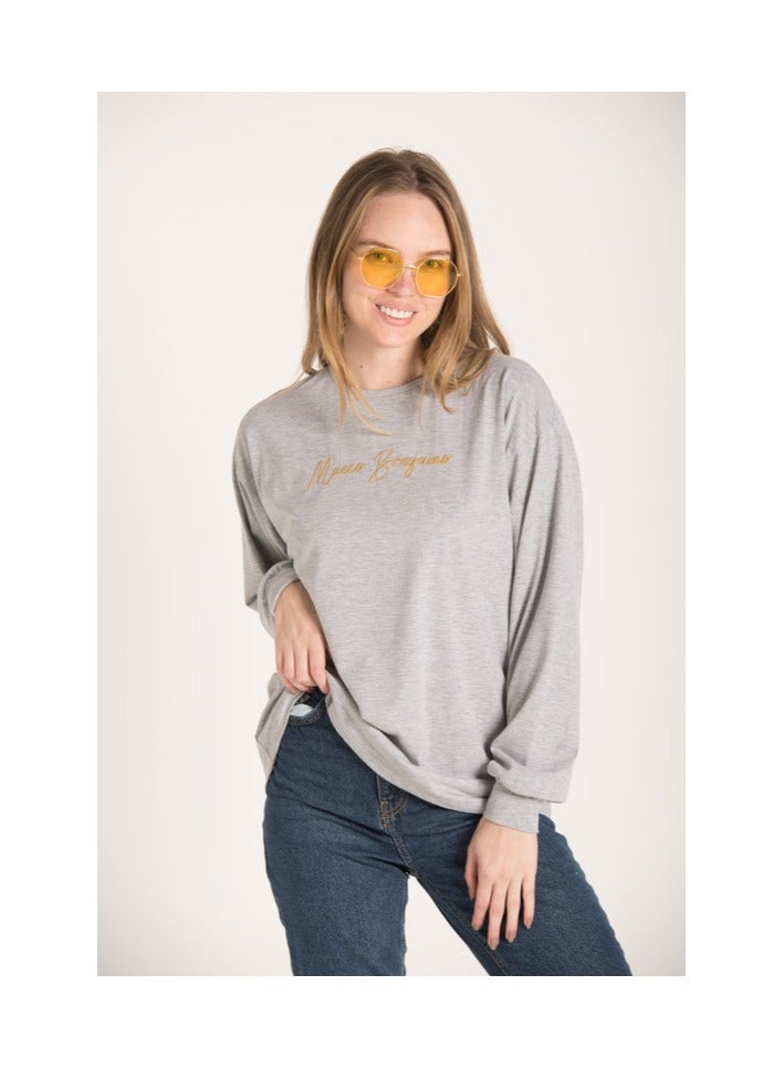Marco Bergamo LONG SLEEVE TEE RIBBED CUFF - Image 1