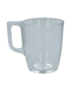 Luminarc 6-Piece Heat-Resistant Tempered Glass Nuevo Mug Set Clear 320ml N1195  - Image 1