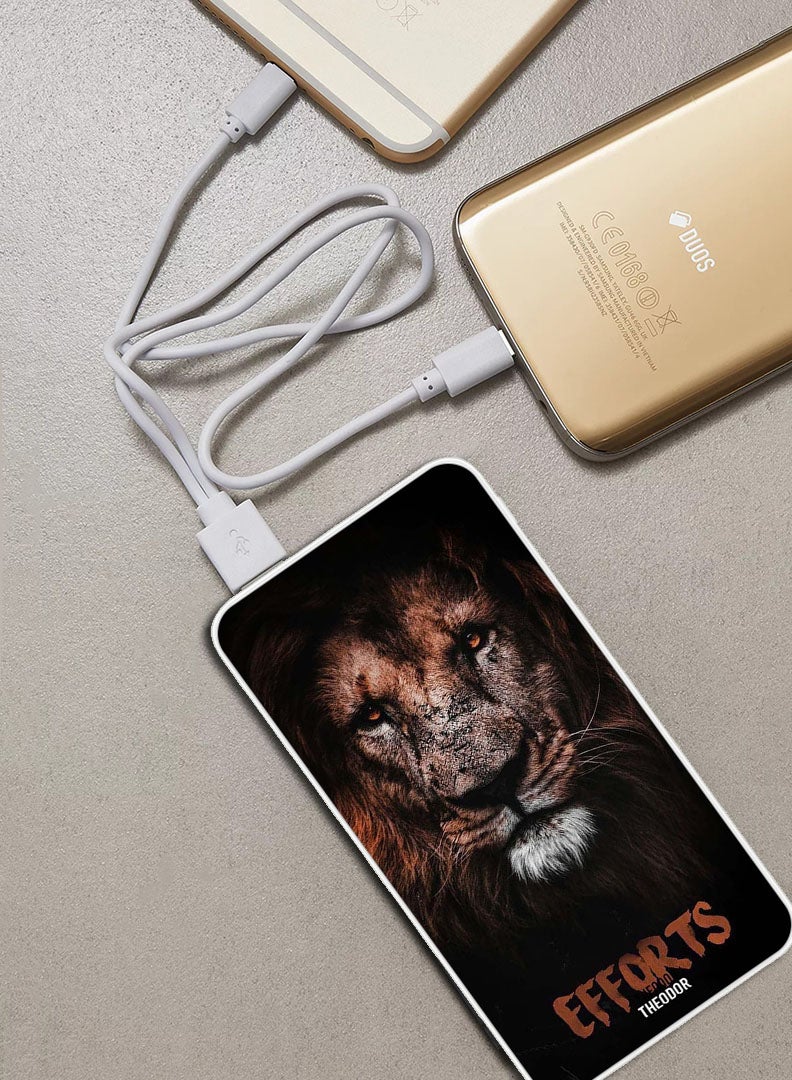 Theodor 10,000 mAh Super Fast Charging Ultra Compact Power Bank with Quick Charge & Power Delivery, Portable Charger For iPhone and Android Efforts - Image 2