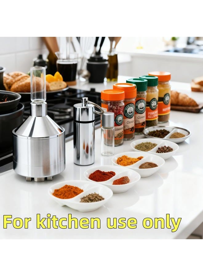 MuYuDaDi Spice Grinder【Silver】For Kitchen Use Only - Image 2