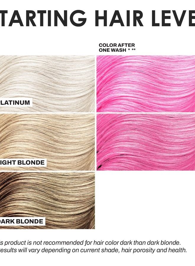 Keracolor Clenditioner LIGHT PINK Hair Dye - Semi Permanent Hair Color Depositing Conditioner, Cruelty-free, 33.8 Fl. Oz. - Image 4