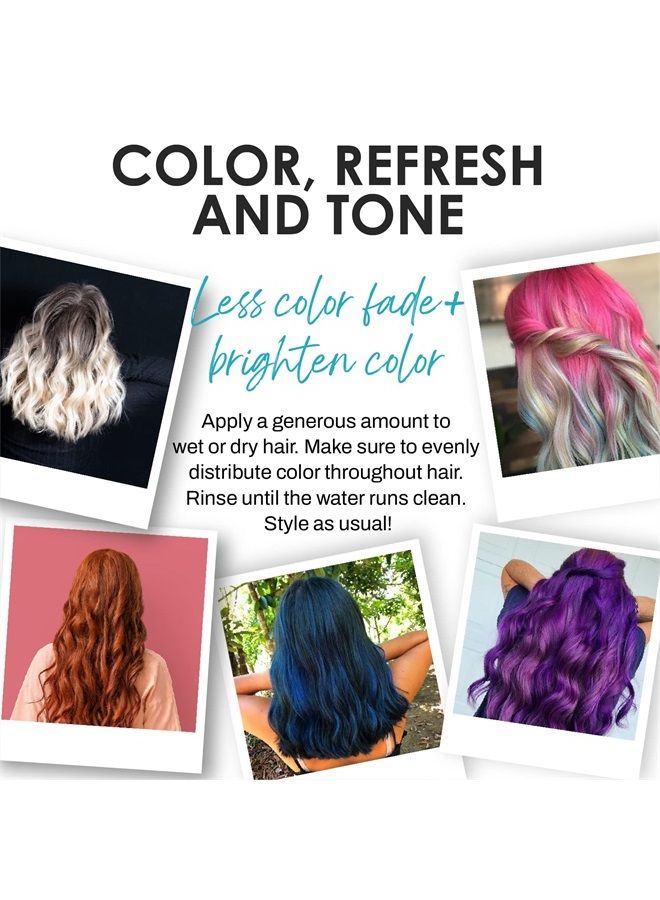 Keracolor Clenditioner LIGHT PINK Hair Dye - Semi Permanent Hair Color Depositing Conditioner, Cruelty-free, 33.8 Fl. Oz. - Image 5