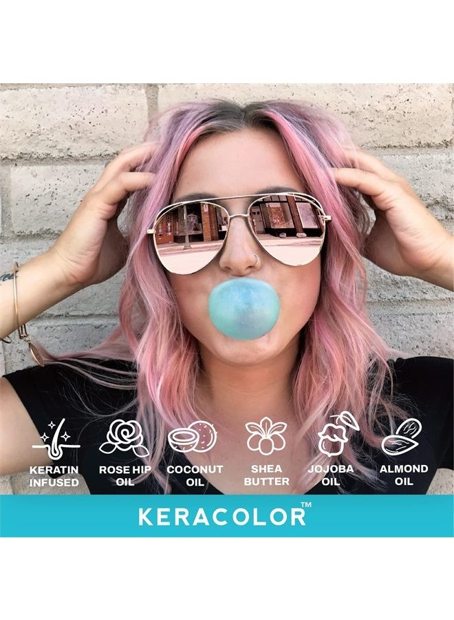 Keracolor Clenditioner LIGHT PINK Hair Dye - Semi Permanent Hair Color Depositing Conditioner, Cruelty-free, 33.8 Fl. Oz. - Image 2