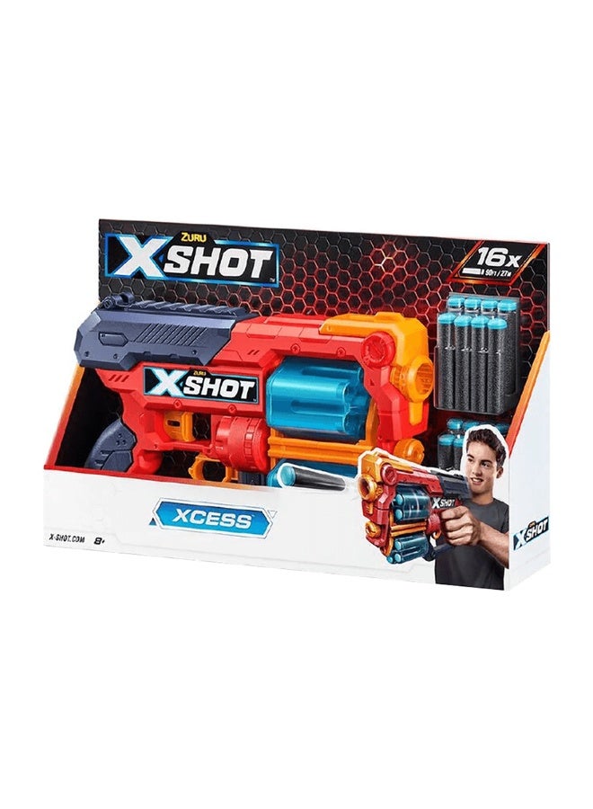 X-Shot TK-12 Excel Xcess Blaster with 16 Darts - Image 2