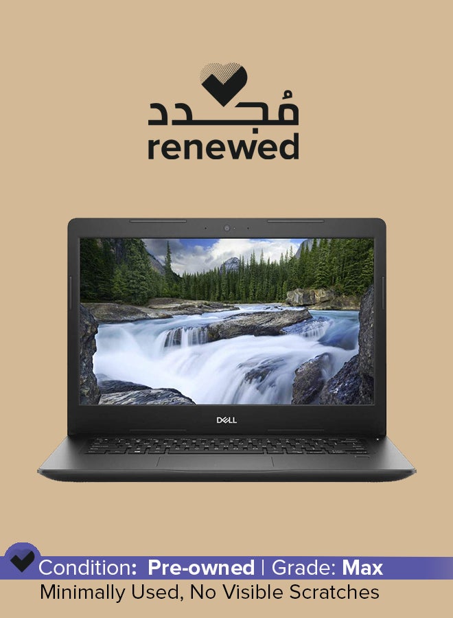 DELL Renewed - Latitude 3490 (2018) Laptop With 14-Inch Display, Intel Core i3 Processor/8th Gen/4GB RAM/500GB HDD/Intel HD Graphics 520 With English/Arabic Keyboard Black English/Arabic Black - Image 1