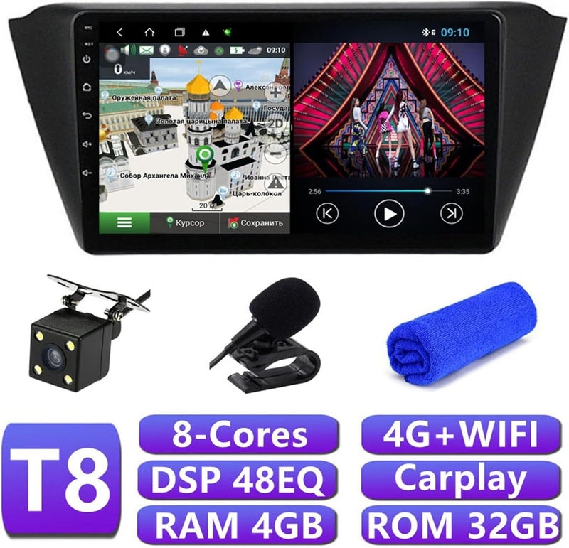 Wivplex Android 10 Car Multimedia Player for Fabia 2015-2019 - Image 2