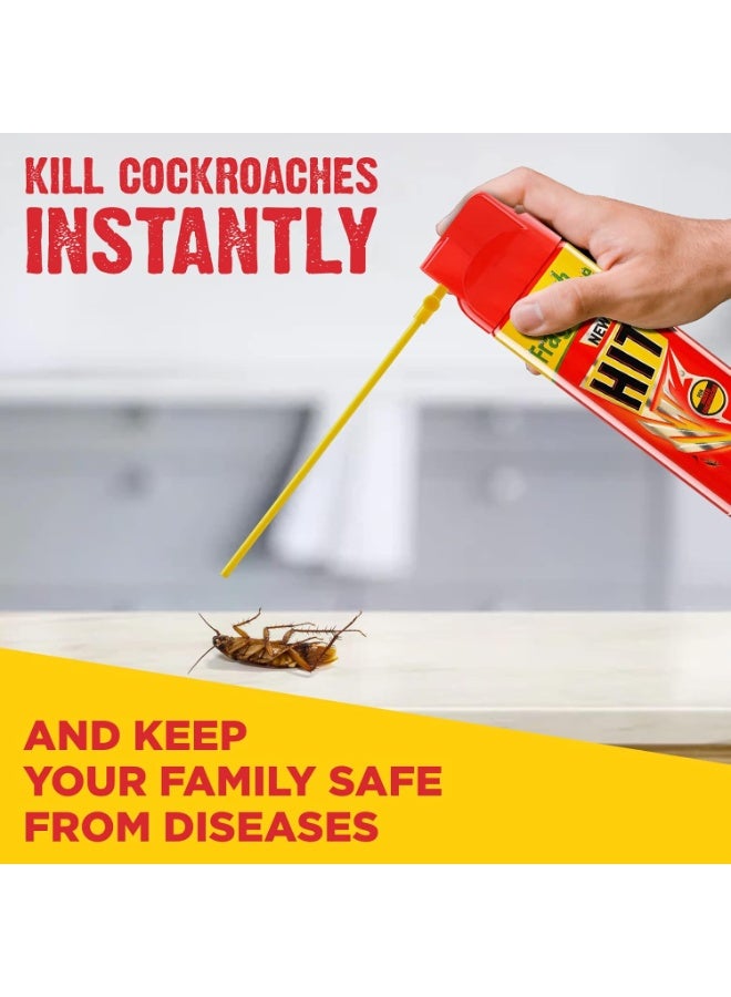 HIT Spray Crawling Insect Killer (400ml, Red)  - Image 3