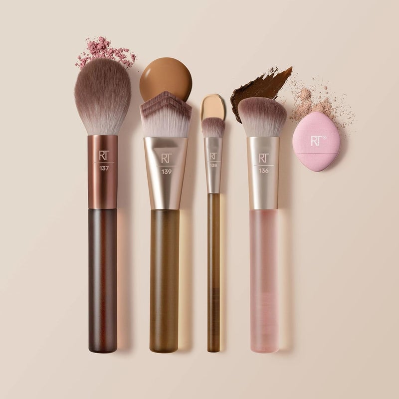 REAL TECHNIQUES New Nudes 2.0 Blurred Base Kit, 5 Piece Set - Image 5