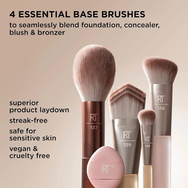 REAL TECHNIQUES New Nudes 2.0 Blurred Base Kit, 5 Piece Set - Image 3