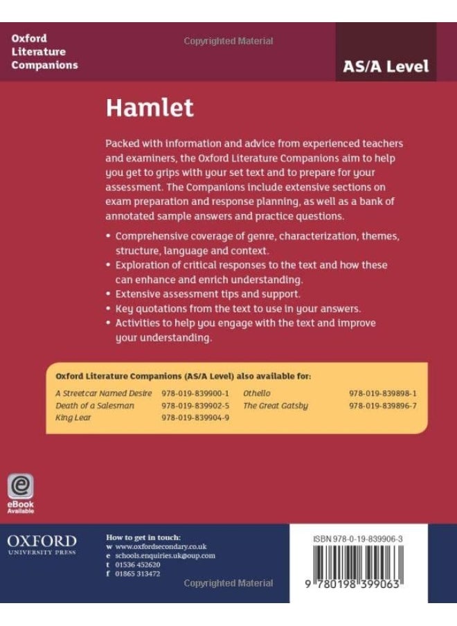 Oxford Literature Companions: Hamlet  - Image 2