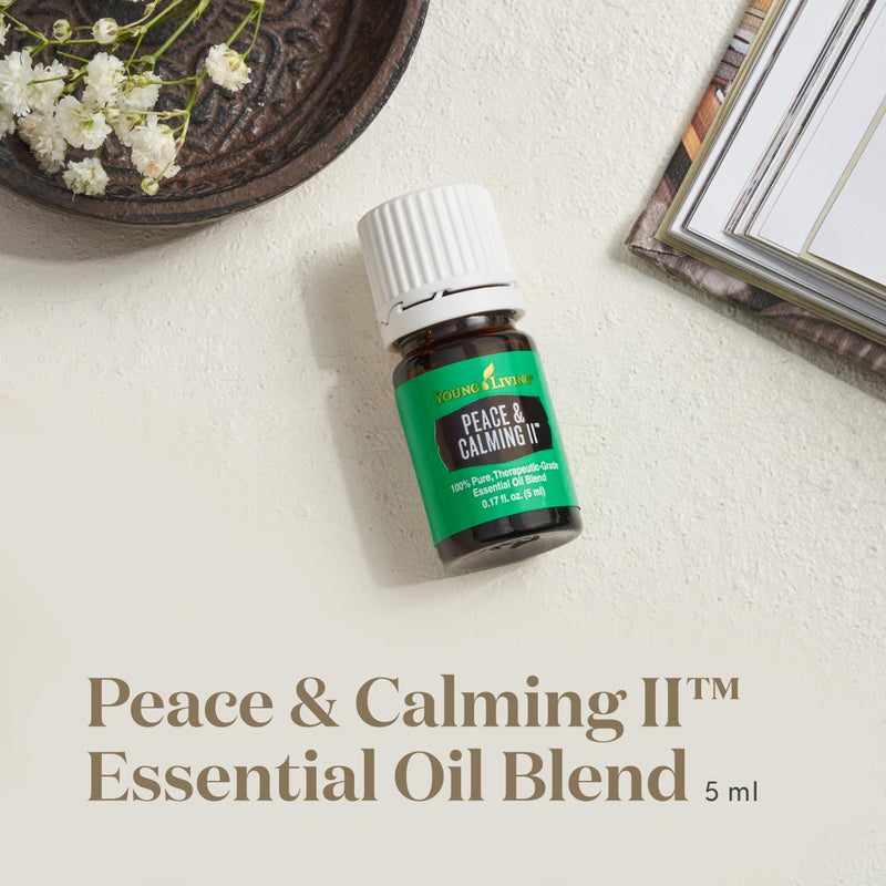Young Living Peace & Calming II Essential Oil | 5ml | 100% Pure and Premium-Grade | Diffuser-Friendly | Comforting, Fresh Citrus Aroma | Promotes Peaceful Meditation - Image 2