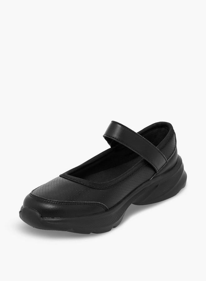 Flora Bella By Shoexpress Girls Hook & Loop School Shoes - Image 4