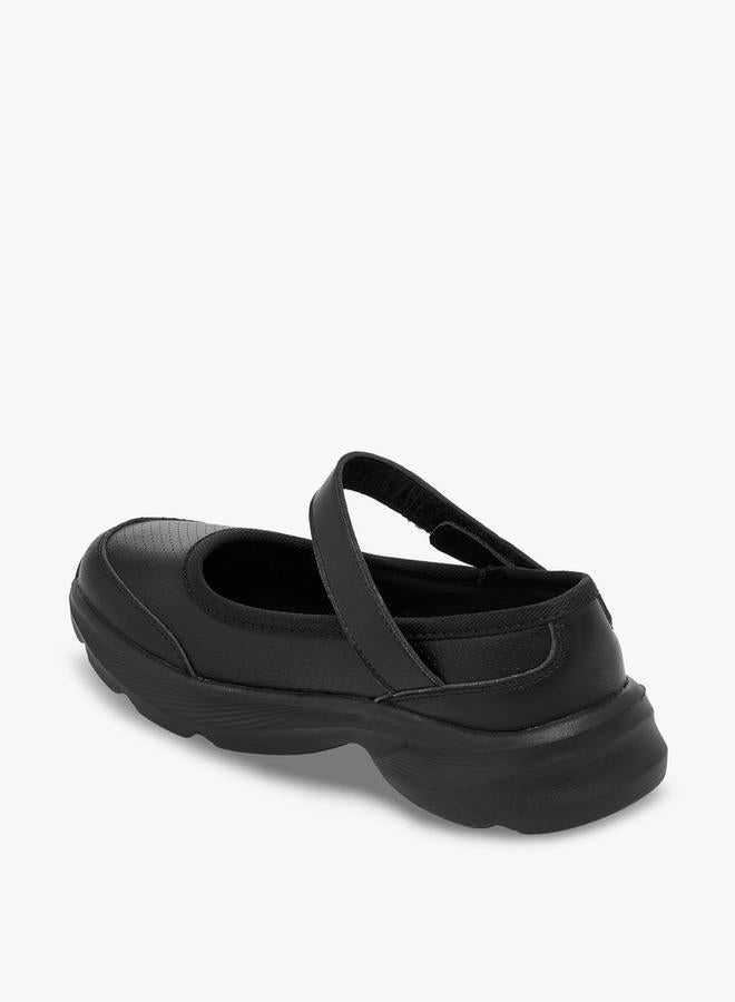 Flora Bella By Shoexpress Girls Hook & Loop School Shoes - Image 5