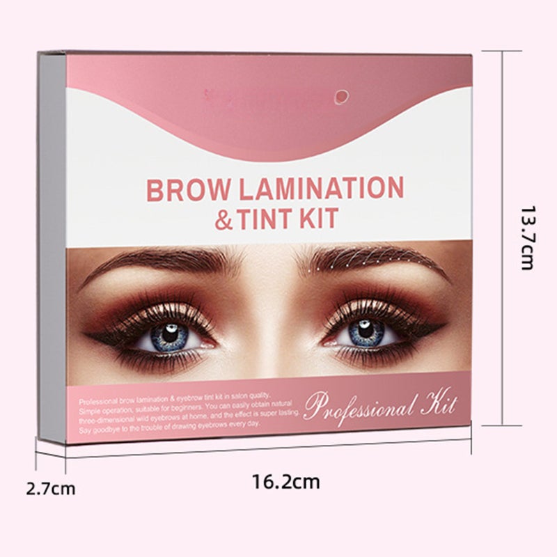 مجموعة تلوين ورسم الحواجب ibcccndc - مجموعة تصفيف الحواجب DIY لرفع الحواجب الجميلة تدوم طويلاً - Image 3