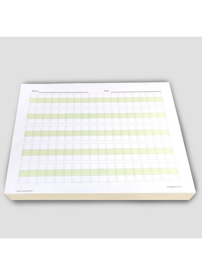 Channie's Channie’s Practice Handwriting & Printing Paper Workbook One Page A Day, 250 Pages Front & Back, 125 Sheets, Grades PreK - 1st, Size 8.5” x 11” Summer School, Summer Bridge - Image 1