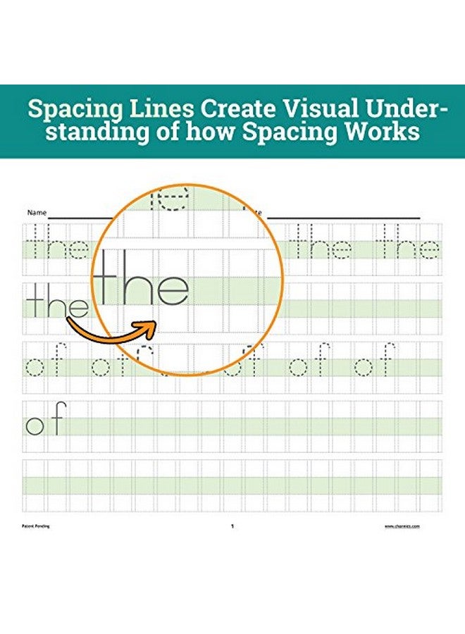 Channie's Channie’s Practice Handwriting & Printing Paper Workbook One Page A Day, 250 Pages Front & Back, 125 Sheets, Grades PreK - 1st, Size 8.5” x 11” Summer School, Summer Bridge - Image 4