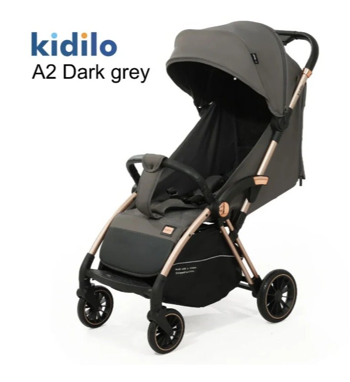 Kidilo single baby stroller A2 Easy folding ( Stroller weight 8.5 KG )