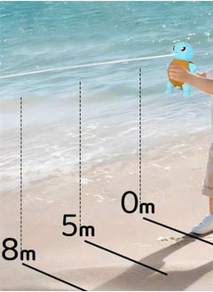 ZUKIMM Pokemon Water Gun Anime Figure Squirtle Summer Children's Handheld Small Water Pistol Beach Toys for Swimming Outdoor Playing Water  - Image 5