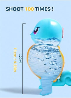 ZUKIMM Pokemon Water Gun Anime Figure Squirtle Summer Children's Handheld Small Water Pistol Beach Toys for Swimming Outdoor Playing Water  - Image 3
