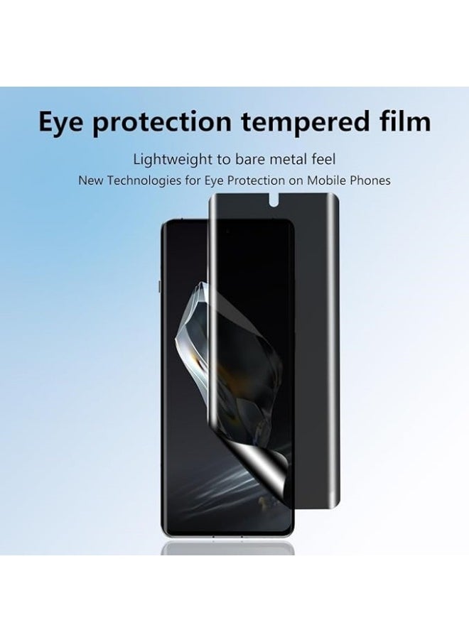[2 Pack] Privacy Screen Protector Compatible with OnePlus 12 5G, Anti-Scratch, Easy to Install, Anti-Spy TPU Flexible Screen Protector for OnePlus 12