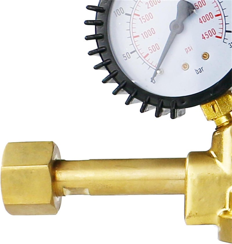 Anti slip Argon Meter Carbon Dioxide Meter Welding Pressure Reducer W21.8 Thread Pressure Reducing Regulator Up To 300bar Strong durable raw material - Image 3