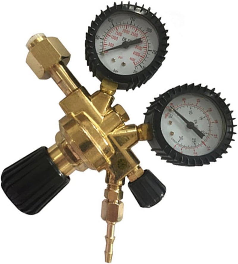 Anti slip Argon Meter Carbon Dioxide Meter Welding Pressure Reducer W21.8 Thread Pressure Reducing Regulator Up To 300bar Strong durable raw material - Image 5