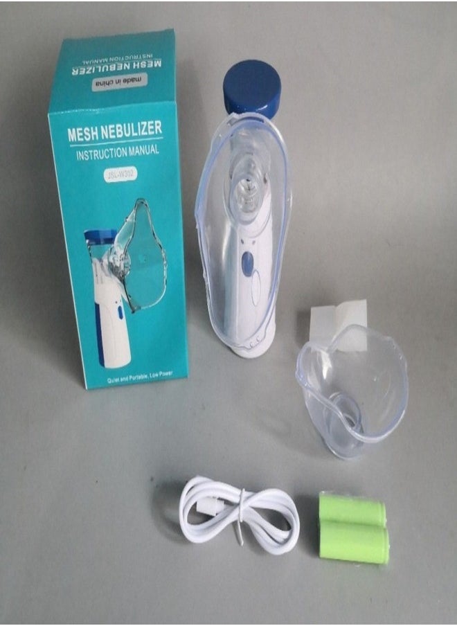 Generic - Portable Nebulizer Machine,Mini Vaporizers,USB Rechargeable Handheld Mesh Inhaler,Two Ways To Use For Adults And Children With Breathing Problems, For Home Office Outdoor - Image 1