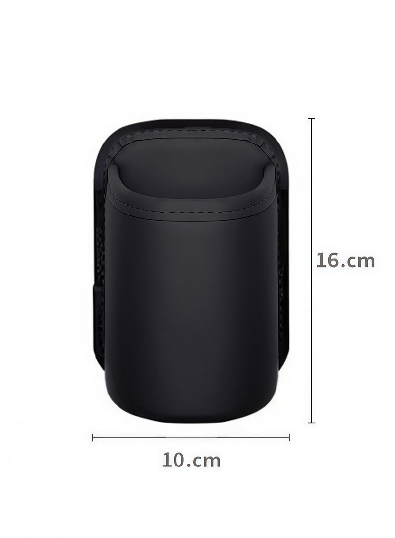 Generic Stealth Black Car Cup Holder - Cool-Touch Leather Clip Mount, Heat-Resistant Base & Rounded Corners | Luxury SUV Organizer | Fast UAE Delivery  - Image 5