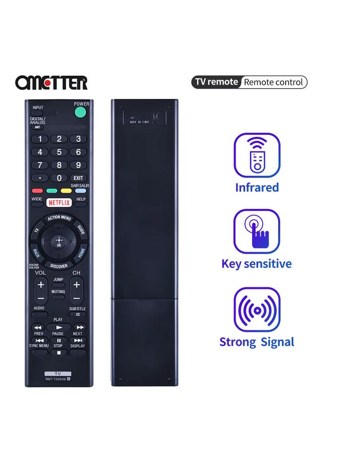 OMETTER جديد لجهاز التحكم عن بعد لتلفزيون سوني RMT-TX100U RMT-TX200E RMT-TX200B RMT-TX300U RMT-TX102U RMT-TX200P KD-65XD7504 65XD7505 55XD7005 - Image 1