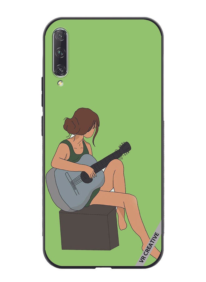 VR CREATIVE Protective Case Cover For Huawei Nova Y9S Girl With Guitar Design Multicolour - Image 1