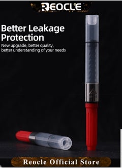 REOCLE Business Metal Fountain Pen with Ergonomic Grip Pen Gift Smooth Writing Pen Calligraphy Pen for Signature School Office Gift Supplies  - Image 5