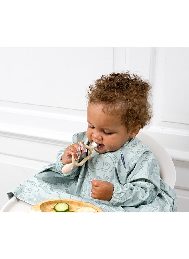 bibado - Weaning Spoons 2 Pack - Baby Led Weaning Spoon For Self Feeding, Dual-Ended Cutlery For Oral Sensory Development And Teething Gums - Image 1