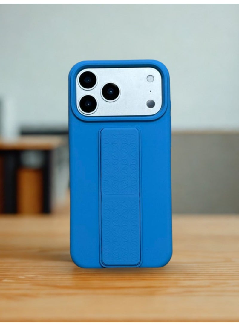 No branded Premium Silicone Kickstand Case – Slim Protective Cover with Foldable Stand for Everyday Use - Image 2