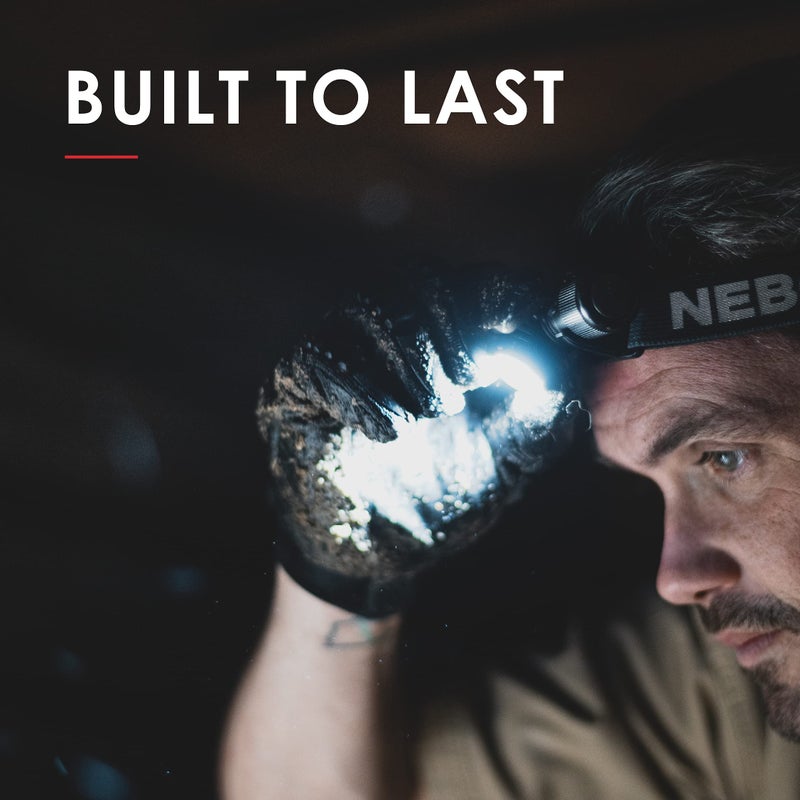 NEBO Transcend Rechargeable Headlamp | 1000 Lumens, 5 Light Modes, Detachable Magnetic Work Light, Water Resistant, Bright LED Headlight for Hiking & Camping, Includes USB Charging Cable - Image 2