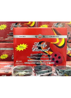Lucky 20-Pieces Lucky Charcoal Quick Ignite and Long Lasting Incence 50mm Black  - Image 5
