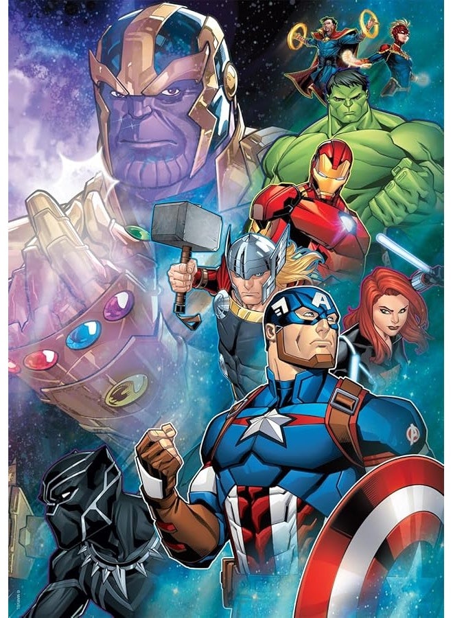 Buffalo Games  Marvel  Thanos vs The Avengers  500 Piece Jigsaw Puzzle for Adults Challenging Puzzle Perfect for Game Nights  Finished Puzzle Size is 2125 x 1500 - Image 3