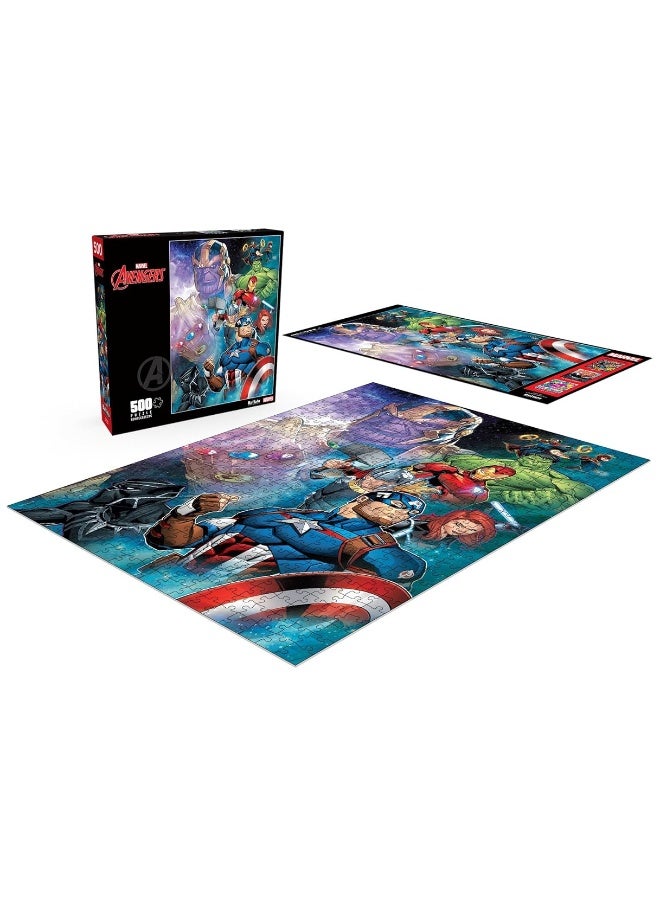 Buffalo Games  Marvel  Thanos vs The Avengers  500 Piece Jigsaw Puzzle for Adults Challenging Puzzle Perfect for Game Nights  Finished Puzzle Size is 2125 x 1500 - Image 4
